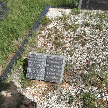 MOSTERT Willem C. 1929-1980