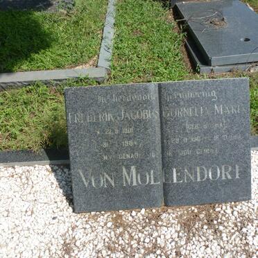 MOLLENDORF Frederik Jacobus, von 1901-1984 &amp; Cornelia Maria BOTHA 1907-19??