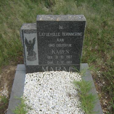 MARAIS Karen 1967-1967
