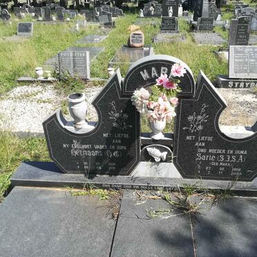 MARÉ H.G. 1908-1991 &amp; S.F.S.A. MARX 1908-2000