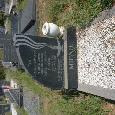 MIENIE Carel Johannes Hendrik 1935-1966