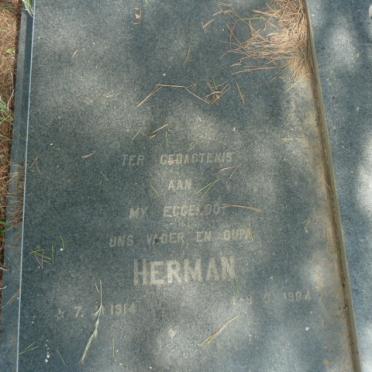 MOSTERT Herman 1914-19?4