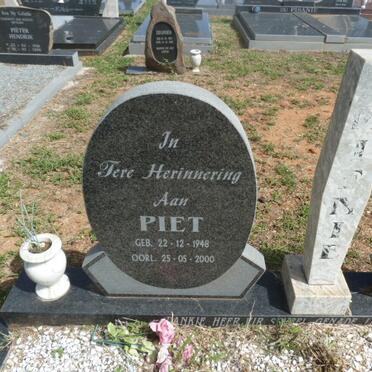 MIENIE Piet 1948-2000