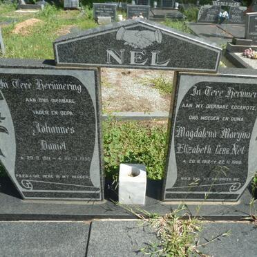 NEL Johannes Daniel 1911-1995 &amp; Magdalena Maryna Elizabeth NEL 1912-1986