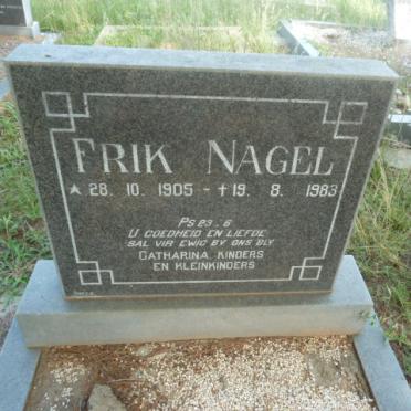 NAGEL Frik 1905-1983