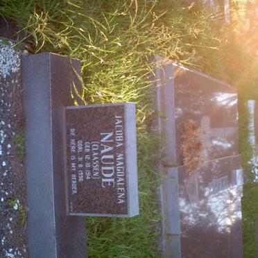 NAUDE Jacoba Magdalena nee CLAASSEN 1914-1996