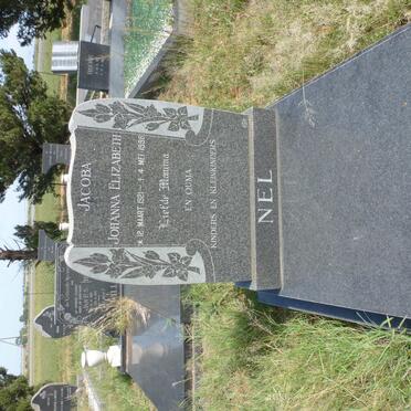 NEL Jacoba Johanna Elizabeth 1921-1998