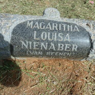 NIENABER Petrus J. 1933-1977 &amp; Magaritha Louisa VAN REENEN 1936-