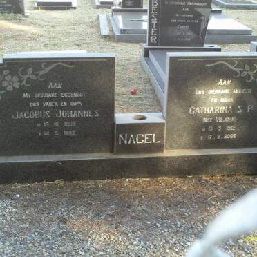 NAGEL Jacobus Johannes 1909-1982 &amp; Catharina S.P. VILJOEN 1912-2005