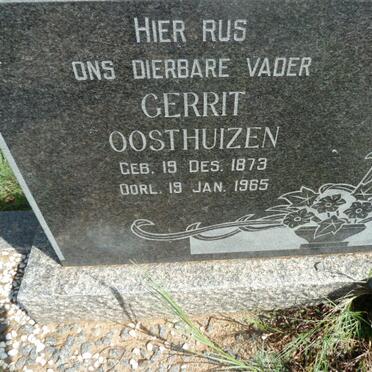 OOSTHUIZEN Gerrit 1873-1965