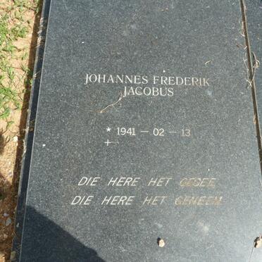 OTTO Johannes Frederik Jacobus 1941-  &amp; Martha Jeanette 1942-2000