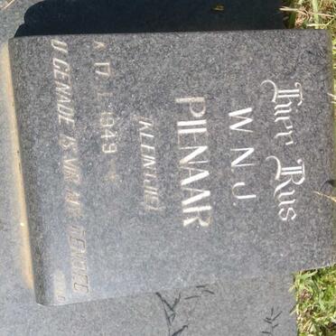 PIENAAR W.N.J. -1949