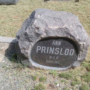PRINSLOO Ann