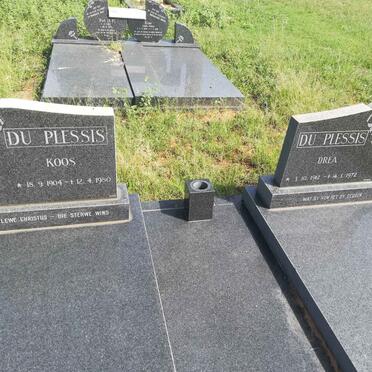 PLESSIS Koos, du 1904-1980 &amp; Drea 1912-1972
