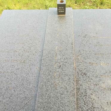 PLOOY Jacob Bester, du 1921-197? &amp; Sina Margaretha MEIRING 1923-1975