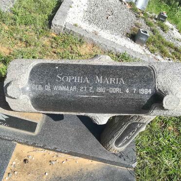 PRETORIUS Marthinus Wilhelmus 1906-1969 &amp; Sophia Maria DE WINNAAR 1910-1984