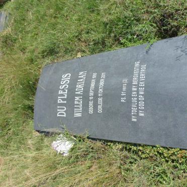 PLESSIS Willem Adriaan, du 1955-2011
