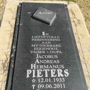 PIETERS Jacobus Andreas Hermanus 1933-2011