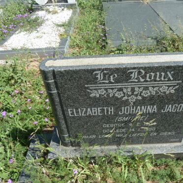 ROUX Elizabeth Johanna Jacoba, le 1904-1990