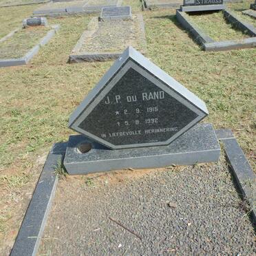 RAND J.P., du 1915-1992