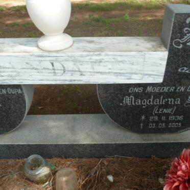 RANDALL Frans Rudolf 1932-1992 &amp; Magdalena S.J. 1936-2005