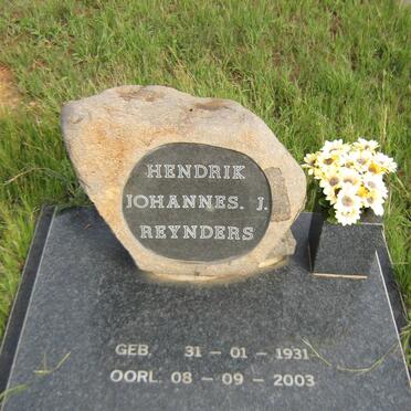 REYNDERS Hendrik Johannes J. 1931-2003