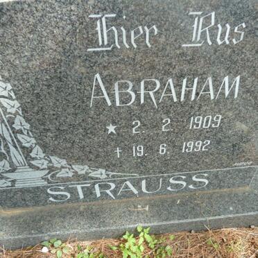STRAUSS Abraham 1909-1992