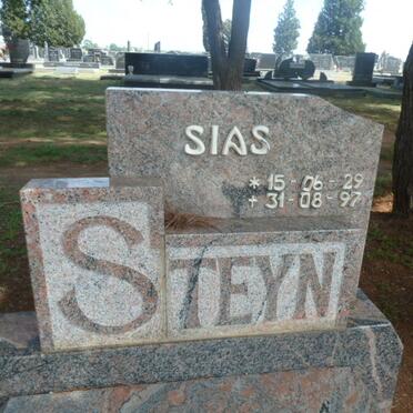 STEYN Sias 1929-1997