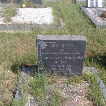 TOIT Herculaas Johannes, du 1906-1967