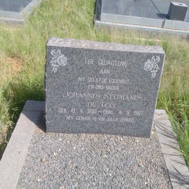 TOIT Johannes Stephanus, du 18?8-1967