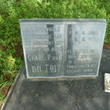 TOIT Charl Paul, du 1923-1984