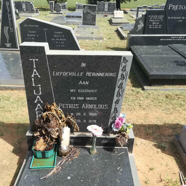 TALJAARD Petrus Arnoldus 1909-1979