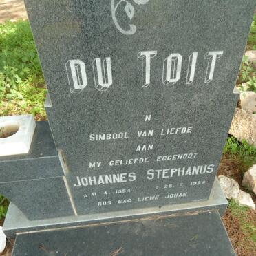 TOIT Johannes Stephanus 1954-1984