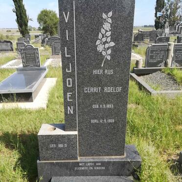 VILJOEN Gerrit Roelof 1893-1968