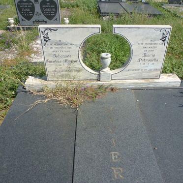 VIVIER Johannes Jacobus Majoor 1935-1989 &amp; Maria Petronella 1939-2011