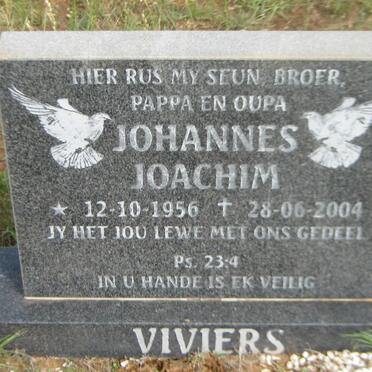 VIVIERS Johannes Joachim 1956-2004