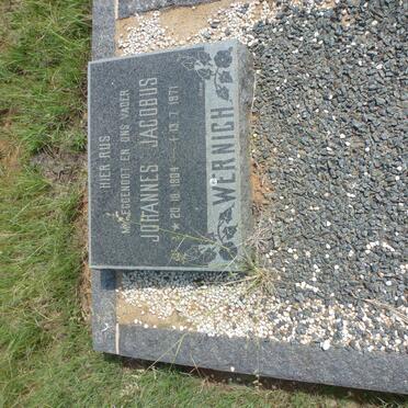 WERNICH Johannes Jacobus 1904-1971