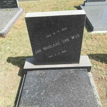 WYK Jan Nicolaas, van 1926-1982