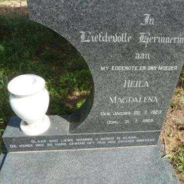 WYK Abraham Christoffel, van 1919-1972 &amp; Heila Magdalena  JACOBS 1923-1969