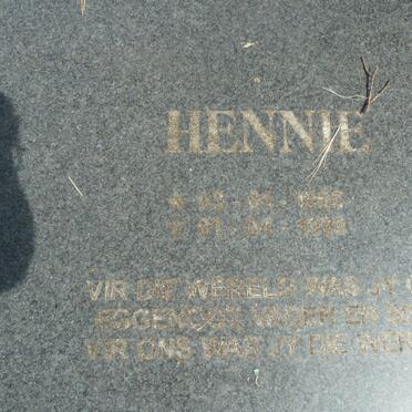 ? Hennie