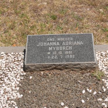 MYBURGH Johanna Adriana 1891-1982