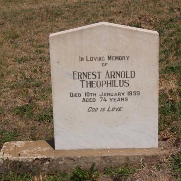 THEOPHILUS Ernest Arnold -1959