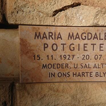 POTGIETER Maria Magdalena 1927-2013