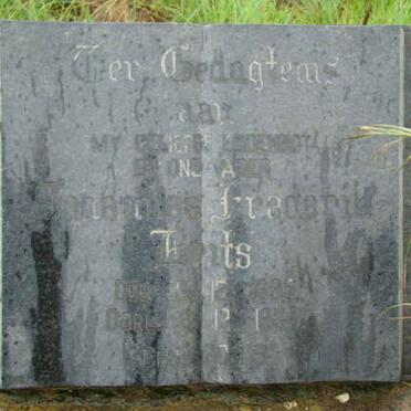 BRITS Johannes Frederik 1895-1964 