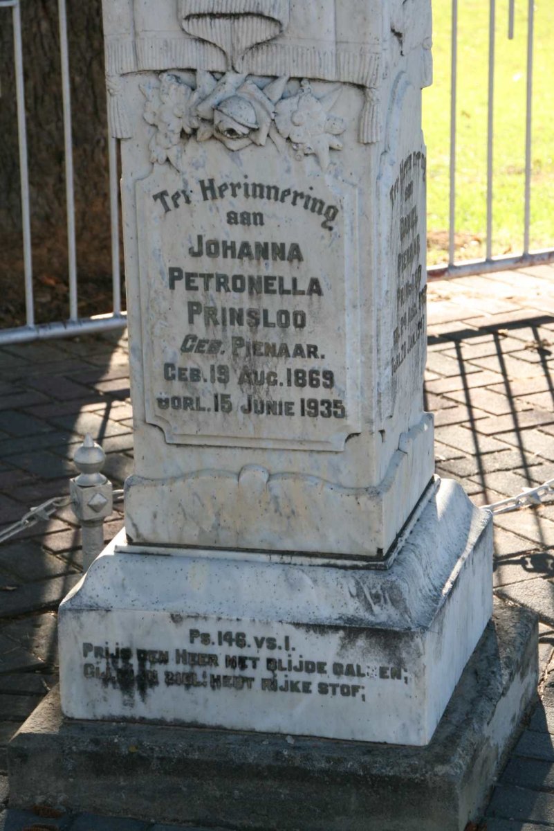 PRINSLOO Johanna Petronella nee PIENAAR 1869-1935 _2