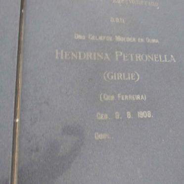 BOTHA Petrus Jacobus 1910-1971 & Hendrina Petronella FERREIRA 1908- _2