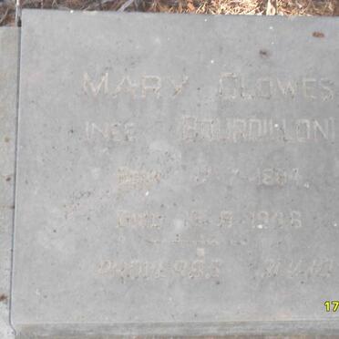 CLOWES Mary1884-1948