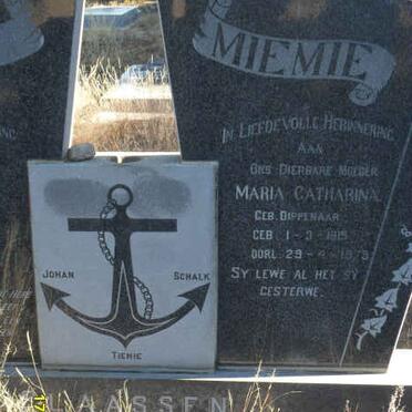 CLAASSEN Johannes Gerhardus 1907-1967 &amp; Maria Catharina DIPPENAAR 1915-1979