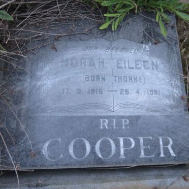 COOPER Norah Eileen nee THORNE 1916-1981