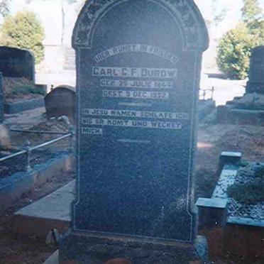 DUROW Carl C.F. 1844-1932